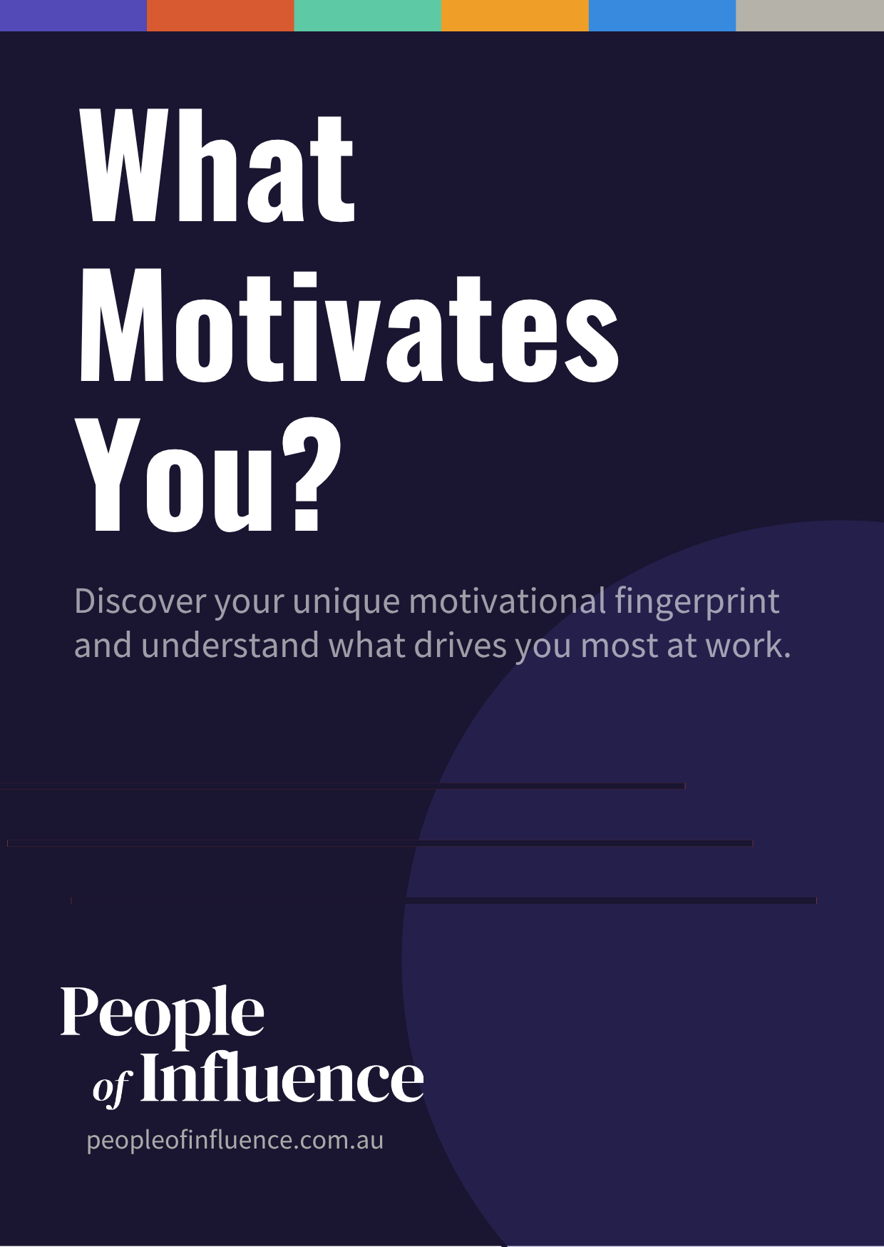 What Motivates You? cover card