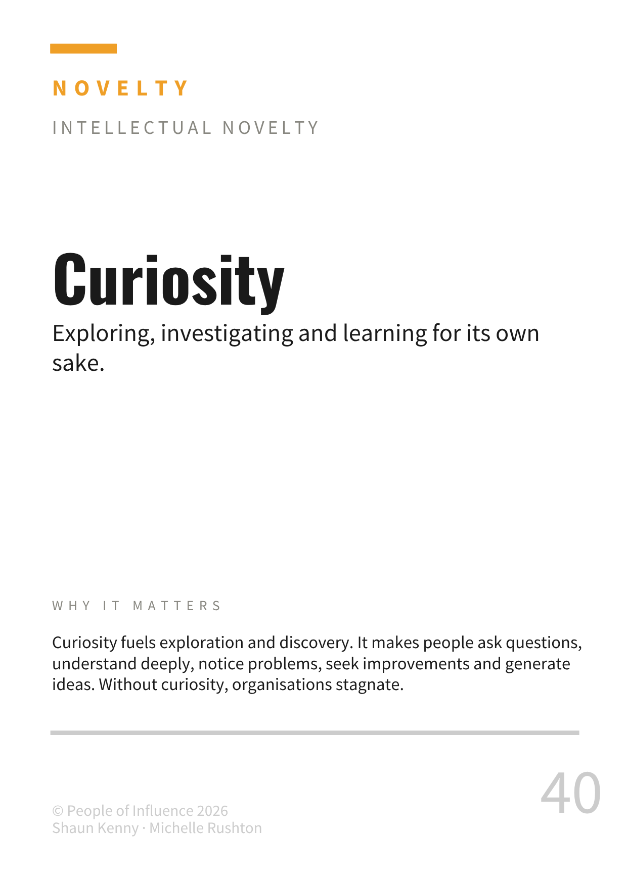 Curiosity motivator front